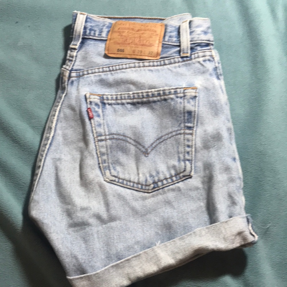 levis shorts light wash Levi’s